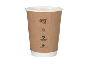12oz Kraft Double Wall Cup