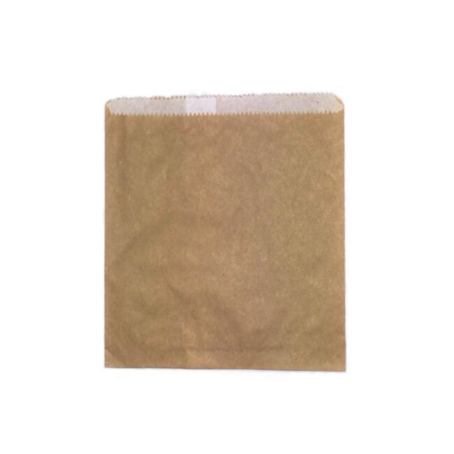 2 Square Brown GPL Bag 500pc/pack