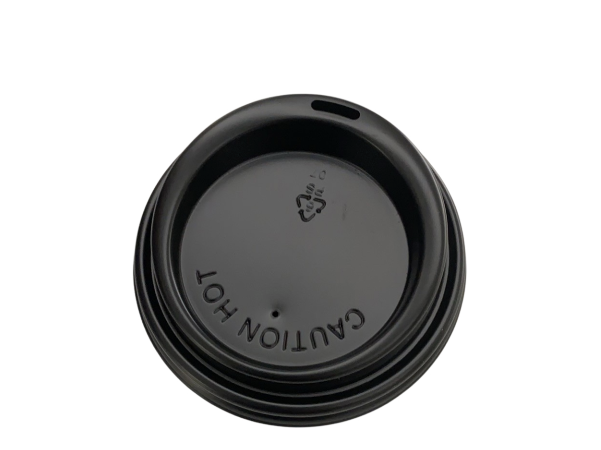 Modern Black 80mm Coffee Cup Lid