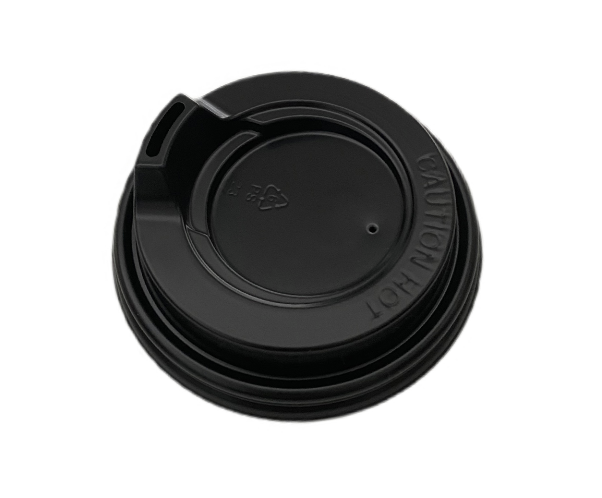 Sipper Black 90mm Coffee Cup Lid
