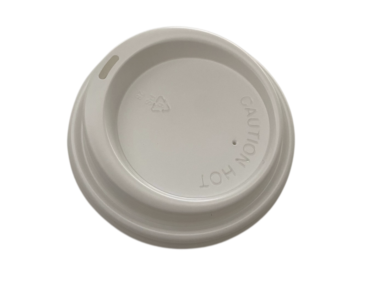 Modern White 80mm Coffee Cup Lid