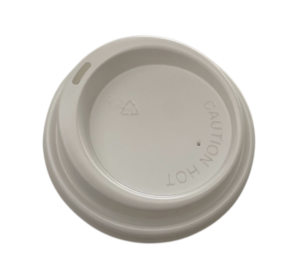 Modern White 90mm Coffee Cup Lid