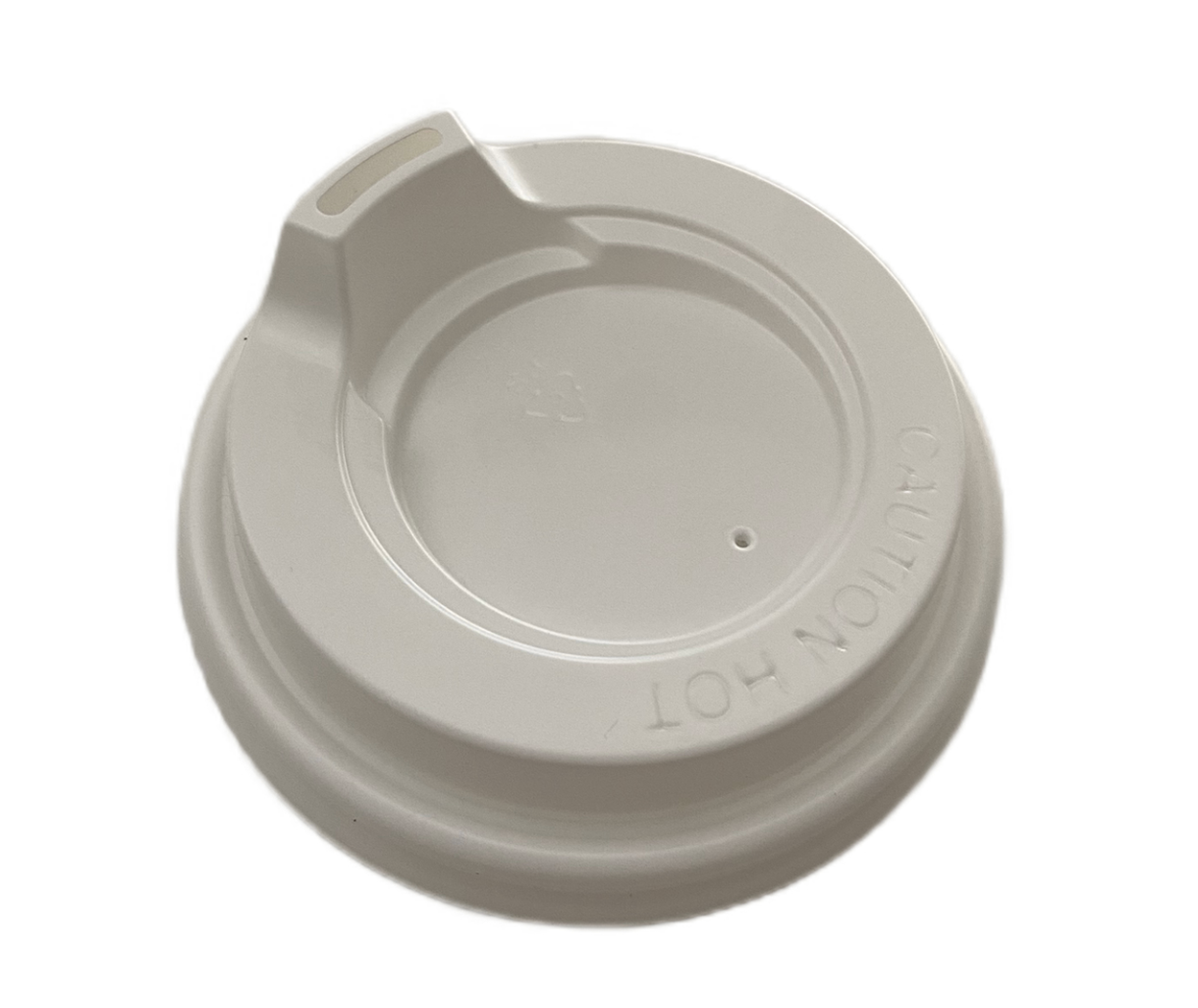 Sipper White 80mm Coffee Cup Lid