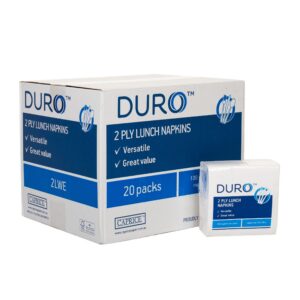Duro Lunch Napkin 2-Ply 300mm x 300mm