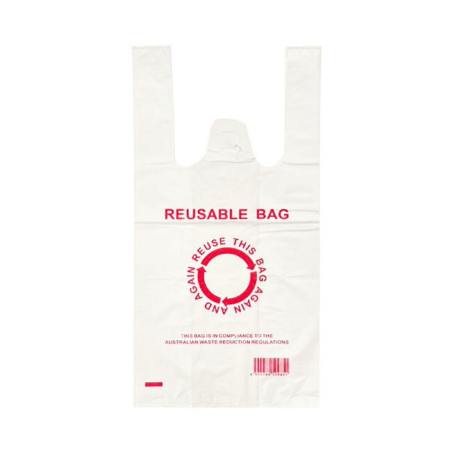 Small Reusable Plastic Carry Bag 40um 900/ctn