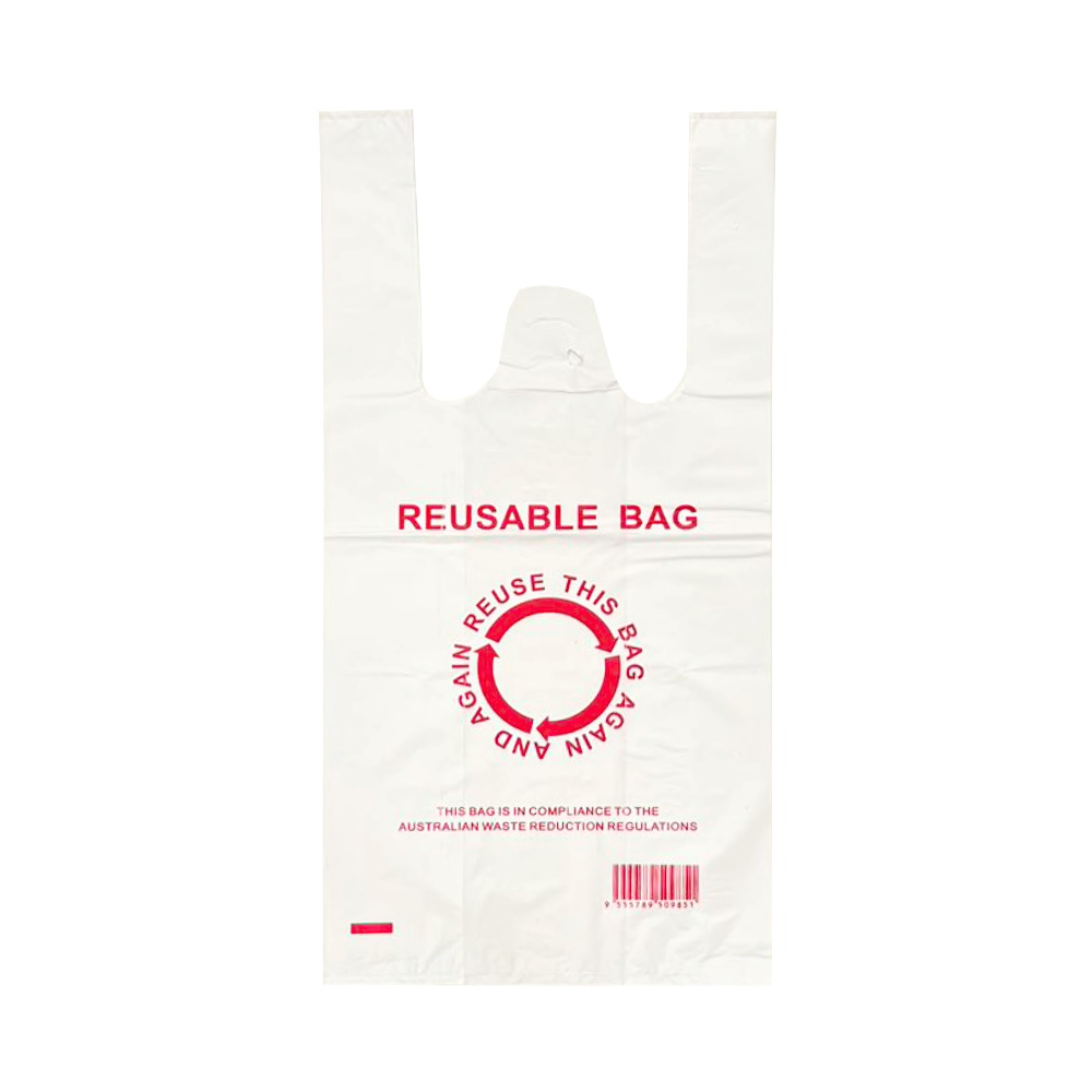 Small Reusable Plastic Carry Bag 40um 900/ctn