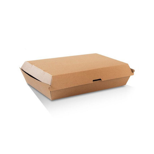 Family Pack Brown Corrugated Plain 100pc/ctn