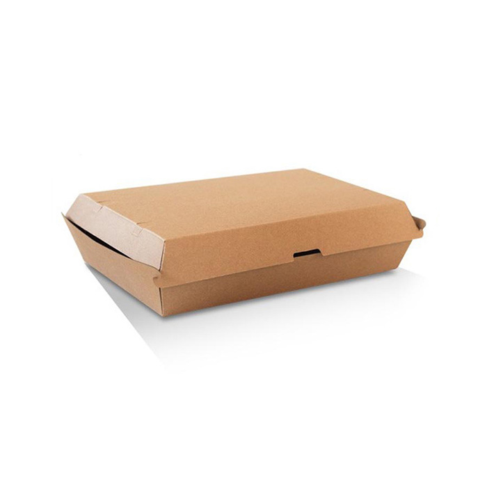 Family Pack Brown Corrugated Plain 100pc/ctn